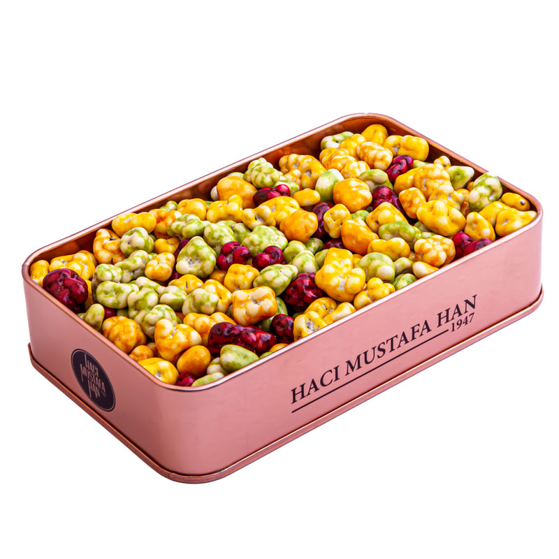 Mixed Fruit Piece Dragee Tin Box 400g - 3